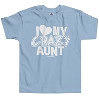 Threadrock Little Boys' I Love My Crazy Aunt Infant/Toddler T-Shirt