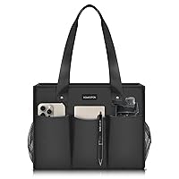 Buringer HOMESPON Large Teacher bag Nurse Bag Tote Bag for Woman Man Everything Handbag Travel Bag with Compartments Pockets