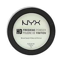 NYX PROFESSIONAL MAKEUP HD Finishing Powder, Pressed Setting Powder - Mint Green