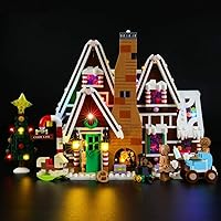 LED Light Kit for Lego 10267 Gingerbread House - Lights Set Compatible with Building Block 10267 (Not Include Lego Model)