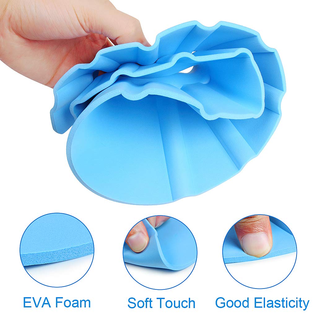 EWIN(R) 4pcs Soft Adjustable Baby Kids Children Shampoo Bath Bathing Shower Cap Hat Wash Hair Shield Hat