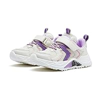 Kids Tennis Running Shoes, Athletic Walking Jogging Sport Lightweight Breathable Sneakers for Boys Girls