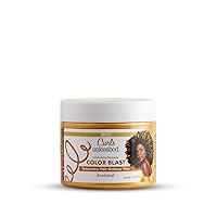 Curls Unleashed Color Blast Temporary Hair Makeup Wax with Moisturizing Beeswax, Bombshell, (6.0 oz)