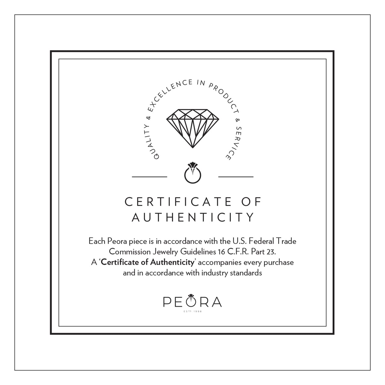 PEORA Men's Simulated Emerald Modern Signet Ring 925 Sterling Silver, 5.50 Carats Octagon Shape 11x9mm, Sizes 8 to 10