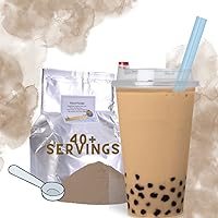 Instant Ceylon Tea Mix for Flavored Boba Bubble Tea Powder for Milk Tea Premium Instant Drink Mix - 2.2 LB bag for 40-45 Servings - Just Add Tapioca Pearls by BUBBLE TEA SUPPLY