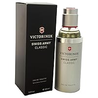 Victorinox Swiss Army Eau de Toilette Spray for Men, 3.4 Ounce