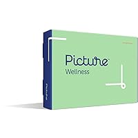 Picture Wellness - at Home Genetic DNA Test Kit, Genetic Predispositions, Spit Collection, Online Wellness Report with Access to Telehealth Support