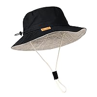 Baby Sun Hat for Boy Girl Toddler Summer Bucket Hat Kids Sun Protection Beach Hat Cotton Baby Hats