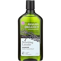 Avalon Organics Lavender Nourishing Shampoo, 11-Ounce Bottle (Pack of 3)