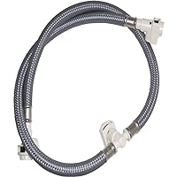 Moen Widespread Bathroom Sink Faucet Replacement Hose Kit with Duralock Connections, 114299