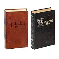 Bristol 1350 and Tortuga 1667 Board Game Bundle - Games of Strategy, Deceit, Cards, and Luck