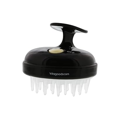 Vitagoods Scalp Massaging Shampoo Brush - Black