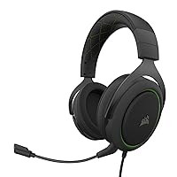 Corsair HS50 Pro Stereo Gaming Headset, Green