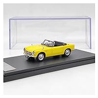 Scale Model Cars for 1967 S800 Yellow Convertible PM4375Y Model Car Limited Edition Collectibles 1/43 Toy Car Model