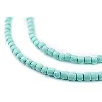 TheBeadChest Pistachio Green Nugget Natural Wood Beads (5mm): Organic Eco-Friendly Wooden Bead Strand for DIY Jewelry, Crafts, Necklace and Bracelet Making