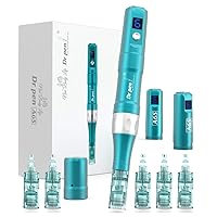 Dr. Pen Ultima A6S Professional Microneedling Pen - Wireless Derma Auto Pen - Best Skin Care Tool Kit for Face and Body - 6 Cartridges (3pcs 16pin + 3pcs 36pin)