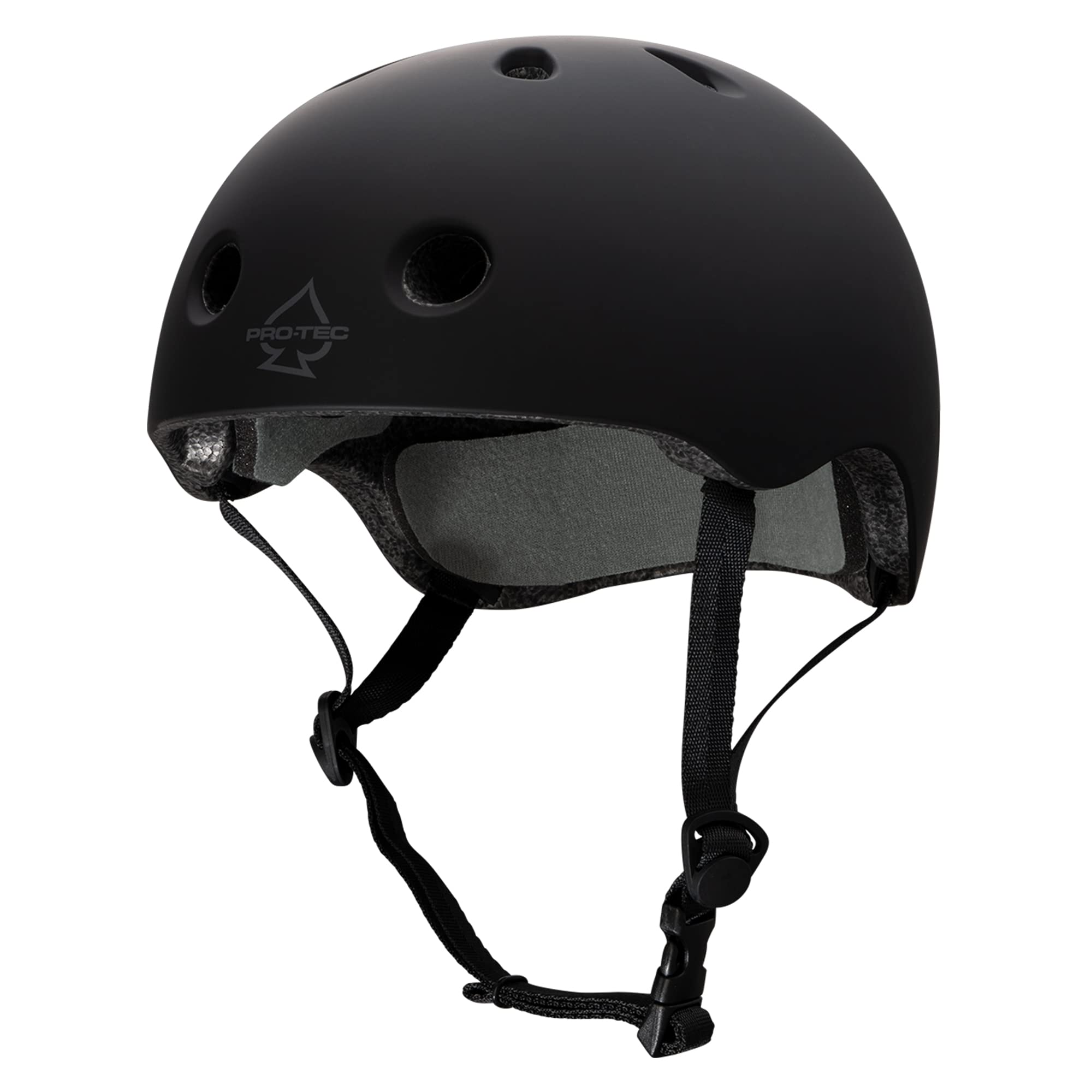 Pro-Tec Spade Series Skate Helmet, Age 8+, Matte Black