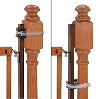 Summer Infant Banister to Banister Gate Mounting Kit - Fits Round or Square Banisters, Accommodates Most Hardware & Pressure Mount Baby Gates up to 37” Tall, Gate Sold Separately