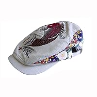 RP45, Japanese Pattern Embroidered Hunting, Embroidered Japanese Pattern, Hakoi Sakura Pattern, Japanese Pattern, Cap, Japanese Pattern, Hat, Japanese Pattern, Embroidered Mesh Cap, Entangled Soul Drawer, Brocade Ryu-zu TARGET