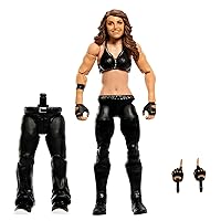 Mattel WWE Elite Action Figure WrestleMania with Accessory and Nicholas Build-A-Figure Parts, Posable Collectible for Mattel WWE Fans