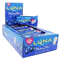 Clif, Bar Luna Blueberry Bliss, 1.69 Ounce, 15 Count (Pack of 1)