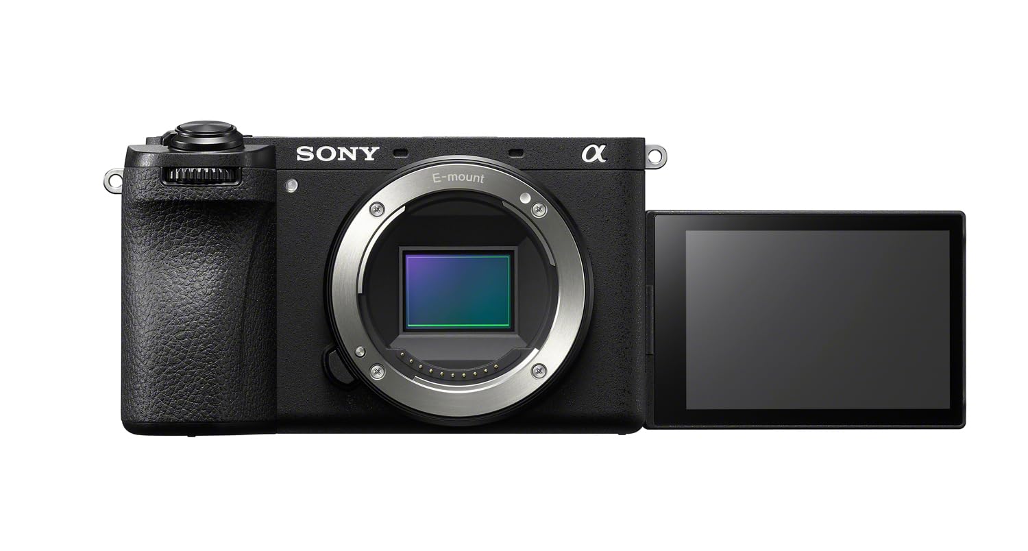 Sony Alpha 6700 – APS-C Interchangeable Lens Camera with 24.1 MP Sensor, 4K Video, AI-Based Subject Recognition, Log Shooting, LUT Handling and Vlog Friendly Functions