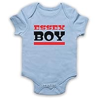 Unisex-Babys' Essex Boy Slogan Baby Grow