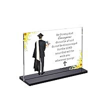 Christian Graduation Gift for Him Class of 2024 Graduation Religious Gifts for Men Son Teen Boys 2024 College High Middle School Graduation Christian Gifts for Men Graduate Baptism Gifts for Him Male