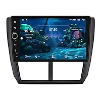 Joying 9 Inch Android Car Radio 8GB+128GB for Subaru Forester WRX 2008-2012 Impreza WRX 2007-2011 Car Stereo Support Wireless Carplay Android Auto GPS Navigation Bluetooth 5.1 AM/FM Subwoofer Output