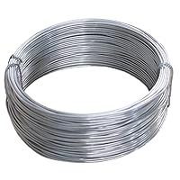 18 Ga -100 Ft Coil Pure Aluminum Wire, Armature, Jewelry Making, Metal Wrap, Soft,