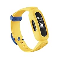 Fitbit Ace 3 Activity-Tracker for Kids 6+, Minions Special Edition, Yellow, One Size