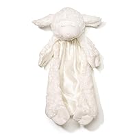 Baby Winky Lamb Huggybuddy Stuffed Animal with Built-in Baby Blanket, White, 15”
