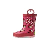Western Chief Unisex-Child Minnie Love Rain Boot (Toddler/Little Big Kid)