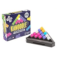 Kanoodle Pyramid, Brain Teaser Puzzle Game, Featuring 200 Challenges, Gift for Ages 7+