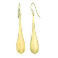 Finejewelers 14 Kt Yellow Gold Long Teardrop Earring