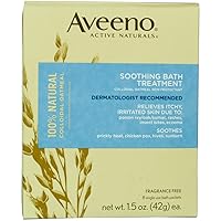 Johnson & Johnson 003640 Aveeno Irritant Relief Soothing Bath Treatment, 8 oz., 8 ct (Pack of 24)
