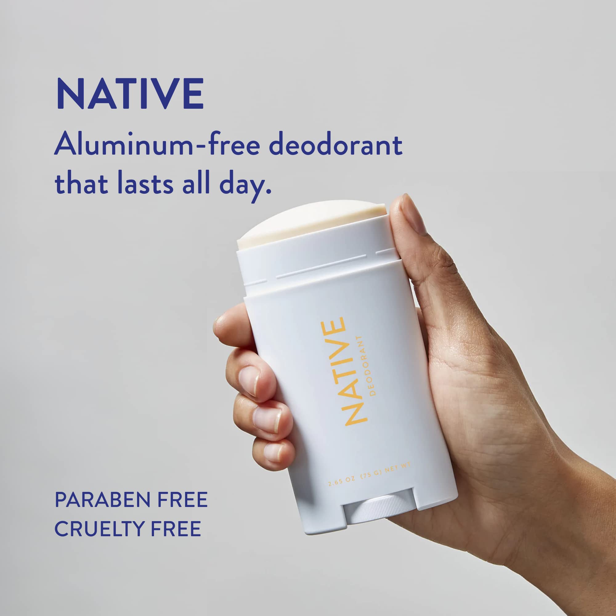 Native Deodorant | Natural Deodorant Seasonal Scents for Women and Men, Aluminum Free with Baking Soda, Probiotics, Coconut Oil and Shea Butter | Buttercream & French Vanilla