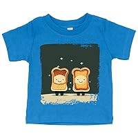 Toast Baby Jersey T-Shirt - Romantic Baby T-Shirt - Cool T-Shirt for Babies