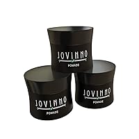 Premium Natural Water Based Hair Styling Pomade - Matte Shine for thin to thick hair Medium to Strong Hold Clear Formula Made in France 1.7oz Travel Size (Pack of 3)