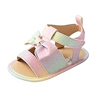 Shoes Size 5 Big Kid Toddler Infant Kids Bow Girls First Walking Leisure Shoes Open Toe Sandals Giggle Footie