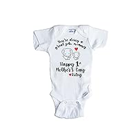 You're doing a great job mommy Happy first Mother's Day best mom bodysuit personalized elephant shirt