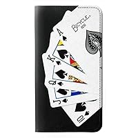 RW1078 Poker Royal Straight Flush PU Leather Flip Case Cover for Google Pixel 6 Pro