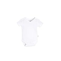 Burt's Bees Baby baby-boys Bodysuit, Short Long Sleeve One Piece Lap Shoulder Bodysuits, 100% Organic Cotton