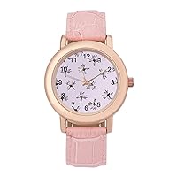 Cute Baby Axolotl Classic Watches for Women Funny Graphic Pink Girls Watch Easy to Read