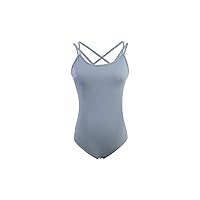 Ballet Leotards for Women with Bra, High Cut Camisole Nylon Dance Leotard/Aerial yoga Outfit