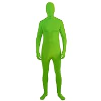Forum Novelties I'm Invisible Costume Stretch Body Suit, Green, Child Large