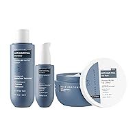 Bare Anatomy Hair Fall Control Shampoo and Hair Mask and Serum | Provides 5X Hair Fall Control | DHT Blocker | Paraben & Sulphate Free | For Women & Men | 250ml + 250g + 50ml