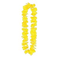 Silk 'N Petals Party Lei (yellow) Party Accessory (1 count)