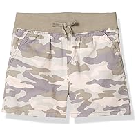 The Children's Place Girls' Camo Pull on Shorts