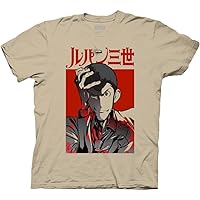 Ripple Junction Lupin The Third Cover Art Anime Adult T-Shirt Officially Licensed